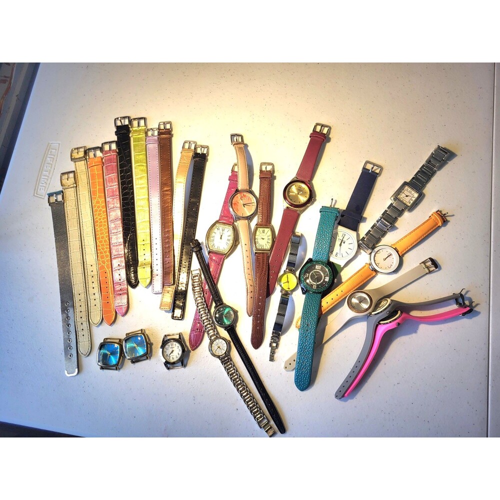 Watch Lot For Parts Repair Arts Crafts Not Working Modern Bundle Women's Watches